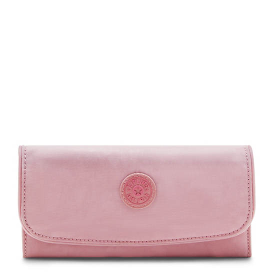 Portfele Kipling Money Land Snap Wallet Różowe | PL 1023GS